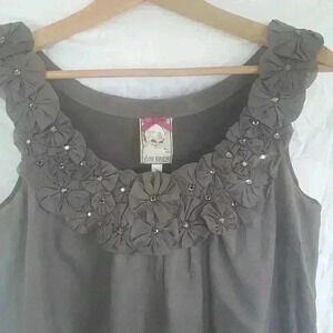 🌸YOANA BARASCHI GRAY DRESS SIZE S